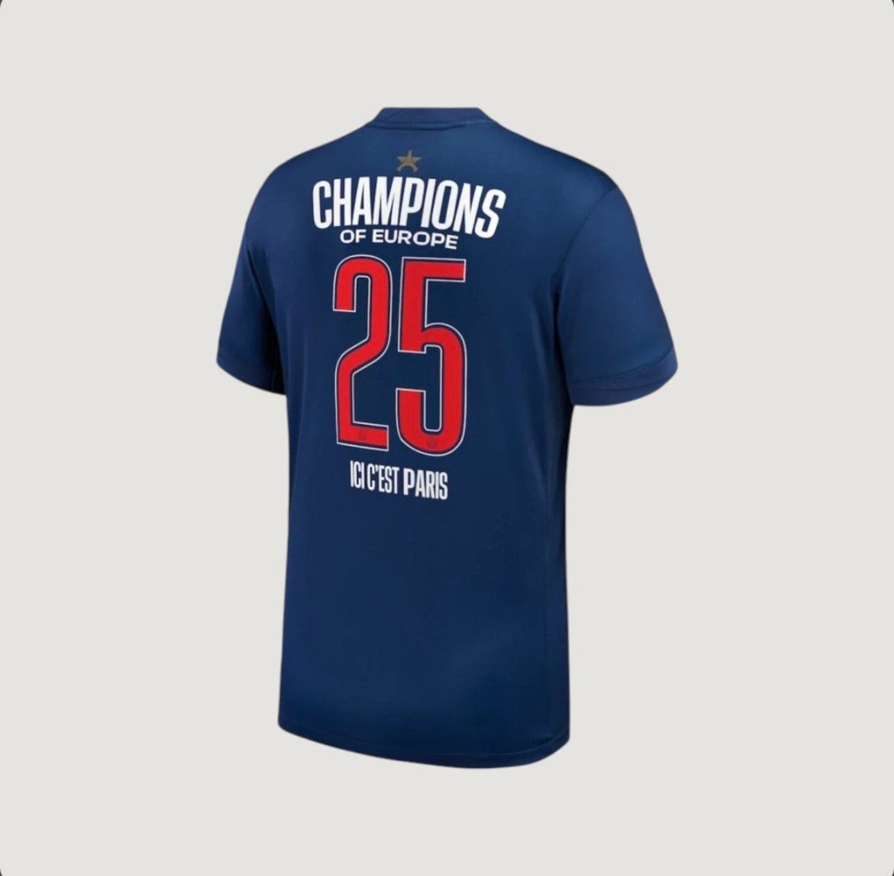 Maillot PSG - Ligue des champions 2025 Bleu