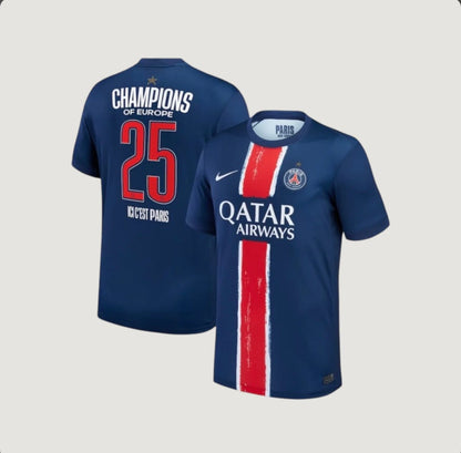 Maillot PSG - Ligue des champions 2025 Bleu