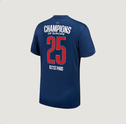 Maillot PSG - Ligue des champions 2025 Bleu