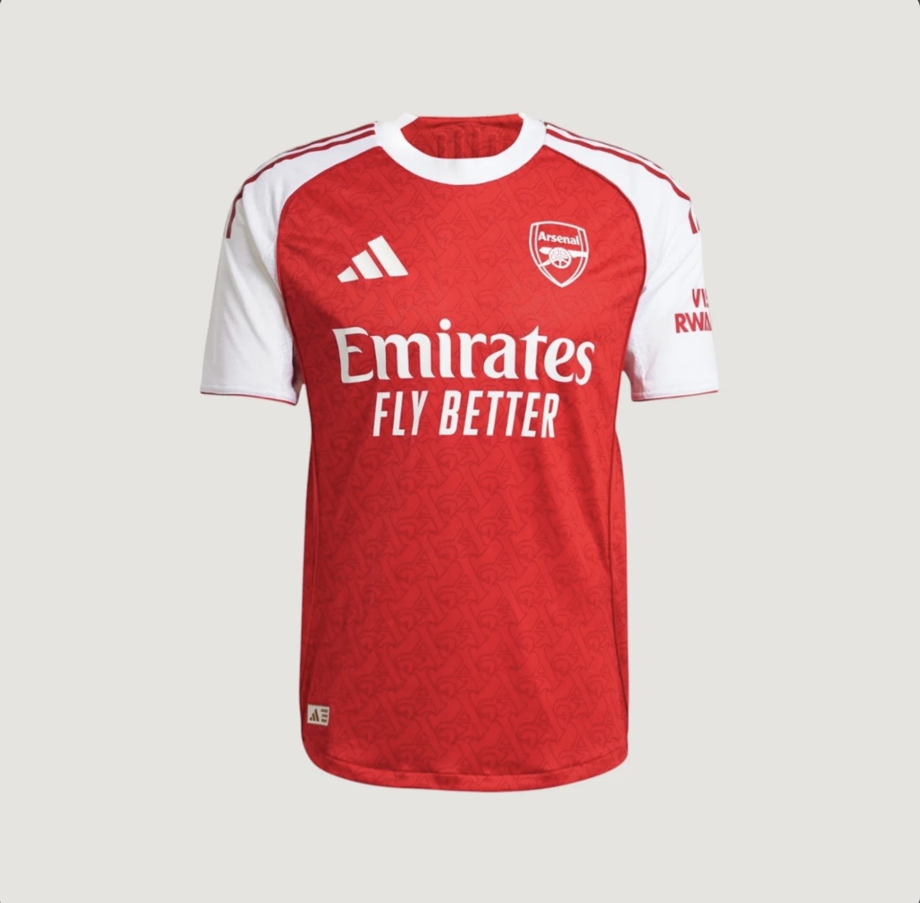 ARSENAL - Maillot 25/26 Rouge et Blanc
