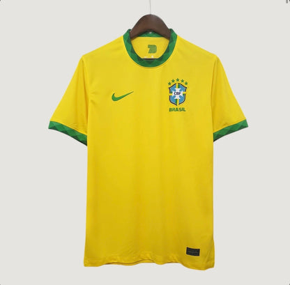 BRAZIL - Maillot Domicile 2020 Jaune et Vert