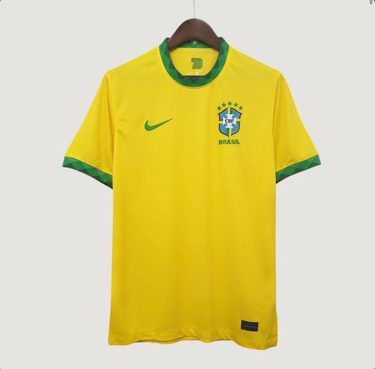 BRAZIL - Maillot Domicile 2020 Jaune et Vert